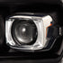 04-08 Ford F150 / 06-08 Lincoln Mark LT LUXX-Series LED Projector Headlights Black - Legends Auto Parts