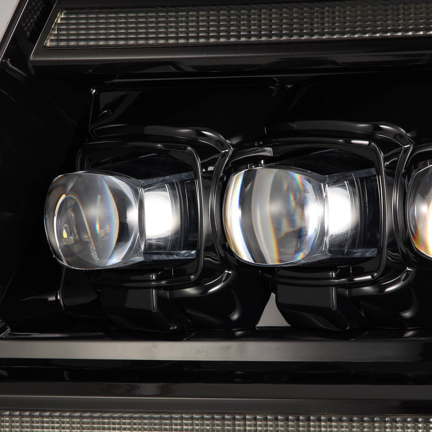 04-08 Ford F150 / 06-08 Lincoln Mark LT NOVA-Series LED Projector Headlights Alpha-Black