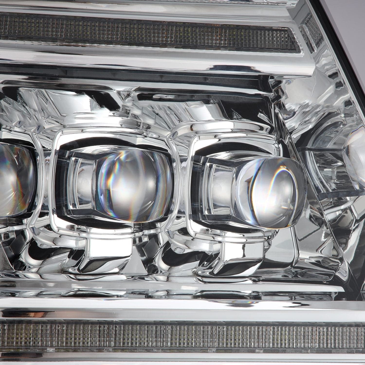 04-08 Ford F150 / 06-08 Lincoln Mark LT NOVA-Series LED Projector Headlights Chrome