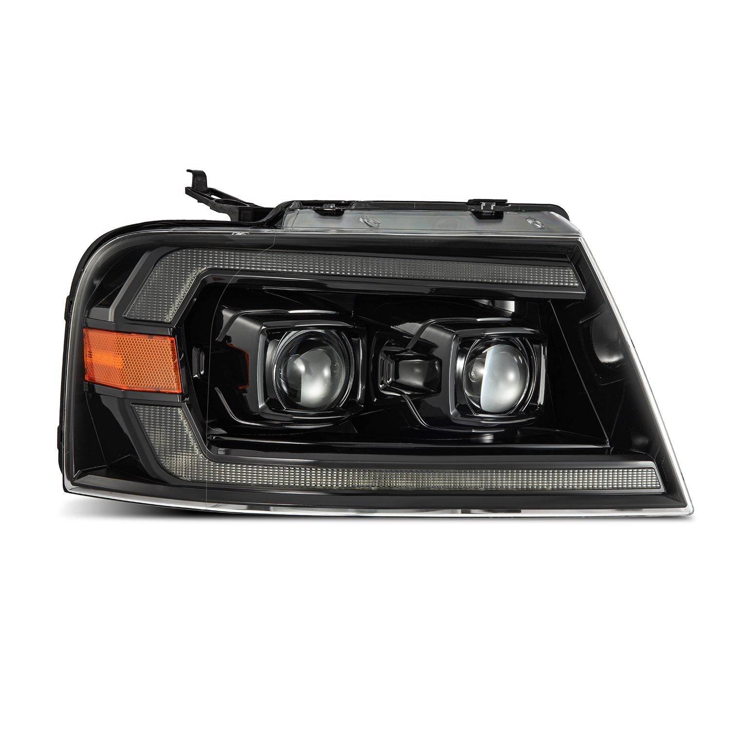 04-08 Ford F150 / 06-08 Lincoln Mark LT PRO-Series Halogen Projector Headlights Alpha-Black