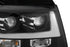 07-14 Chevrolet Tahoe/Suburban/07-13 Avalanche MK II PRO-Series Halogen Projector Headlights Black