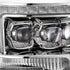 11-16 Ford Super Duty NOVA-Series LED Projector Headlights Chrome