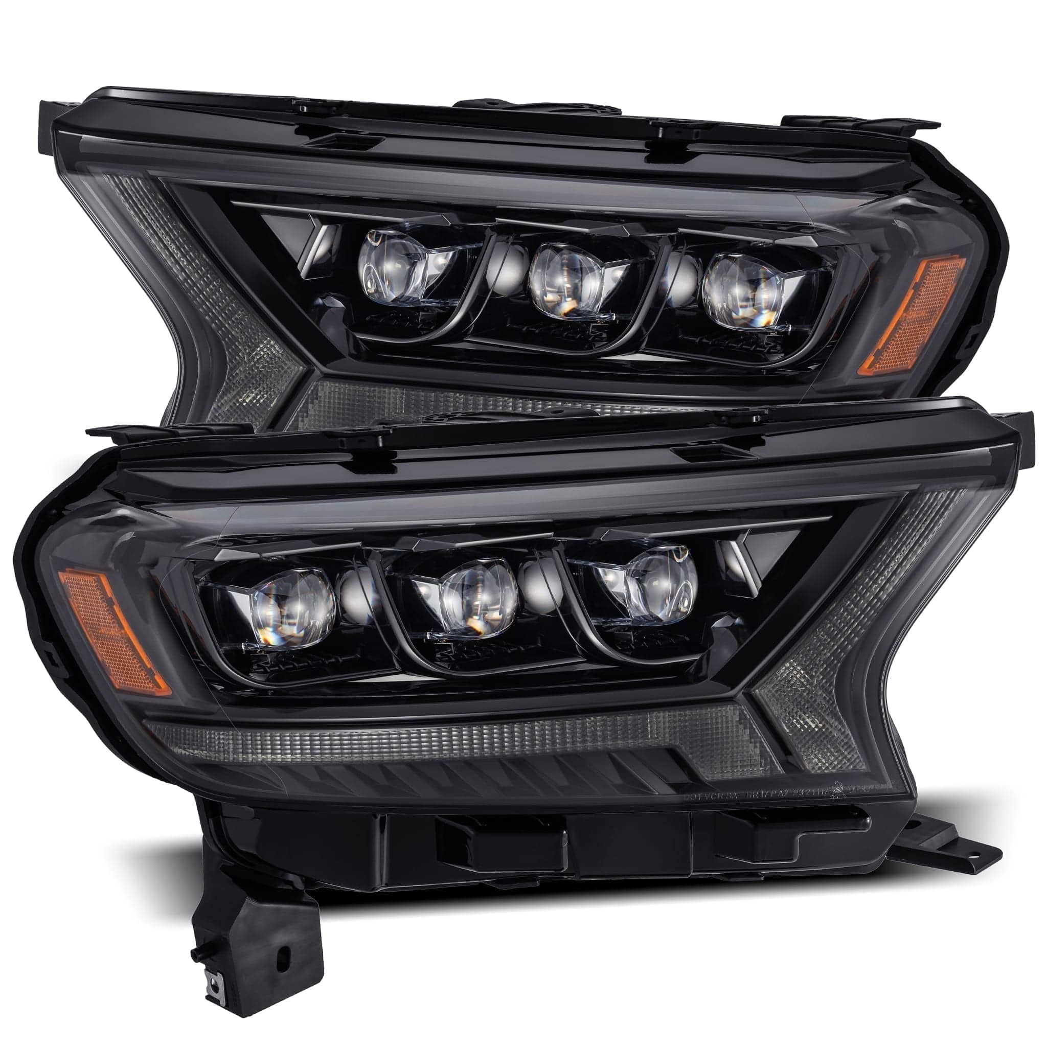 19-23 Ford Ranger NOVA-Series LED Projector Headlights Alpha-Black