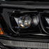 19-23 Ford Ranger NOVA-Series LED Projector Headlights Alpha-Black - Legends Auto Parts