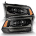 09-18 Ram Truck (MK II 5th Gen 2500 Style) LUXX-Series LED Projector Headlights Alpha-Black