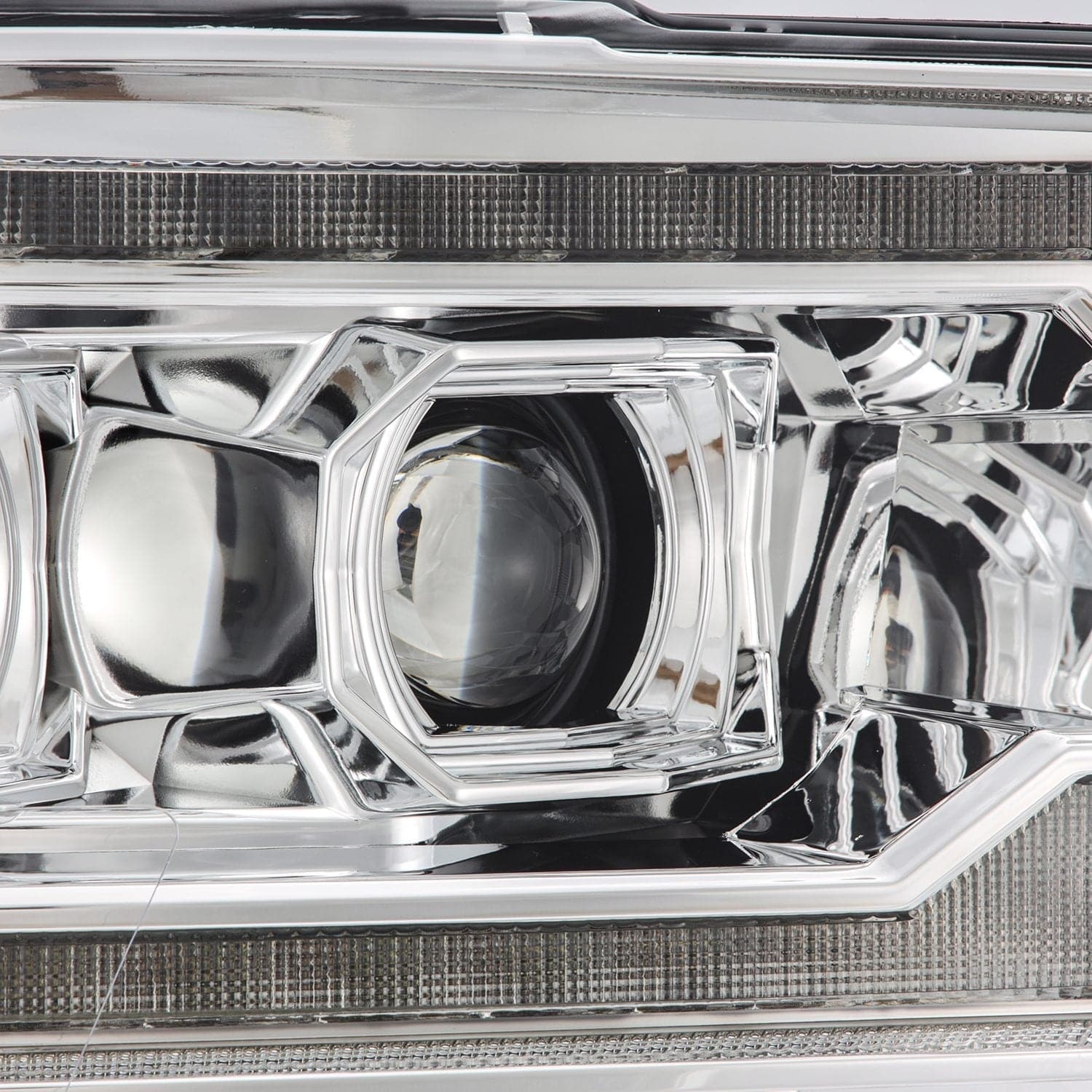 09-18 Ram Truck (MK II 5th Gen 2500 Style) PRO-Series Halogen Projector Headlights Chrome