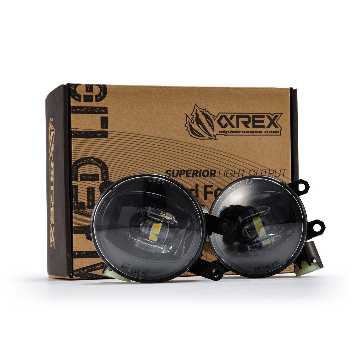 Universal Toyota/Lexus/Scion DoubleTap Dual Color LED Projector Fog Lights - Legends Auto Parts
