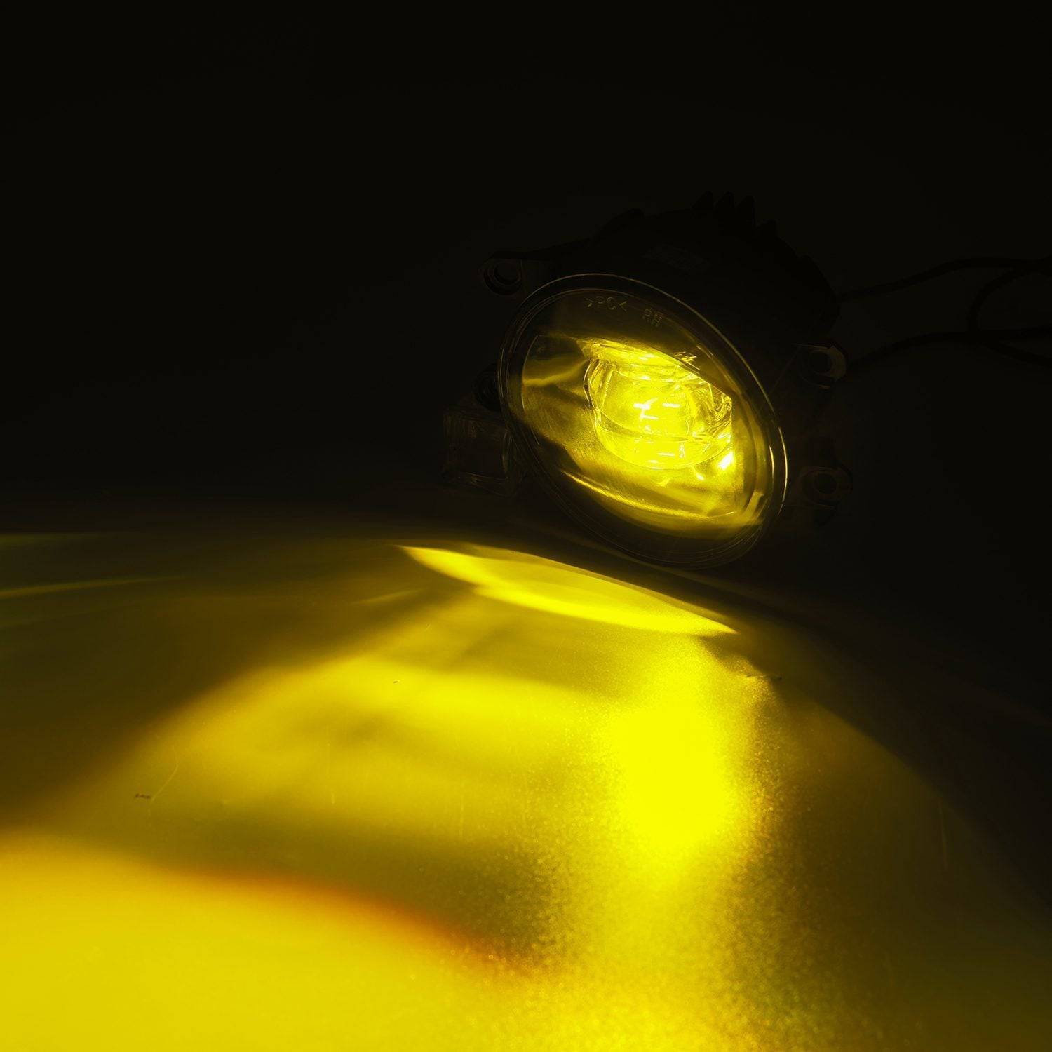 Universal Toyota/Lexus/Scion DoubleTap Dual Color LED Projector Fog Lights - Legends Auto Parts