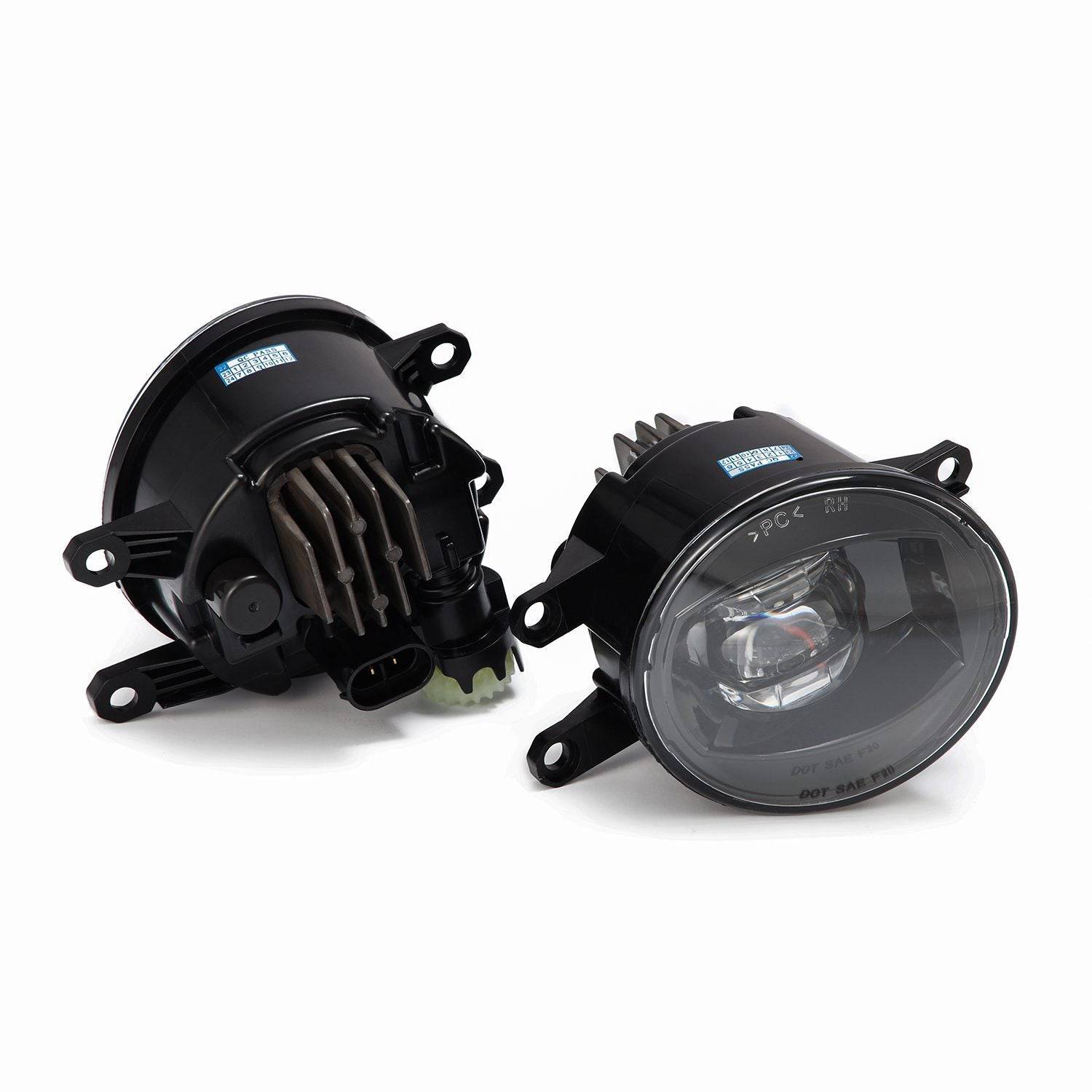 Universal Toyota/Lexus/Scion DoubleTap Dual Color LED Projector Fog Lights - Legends Auto Parts