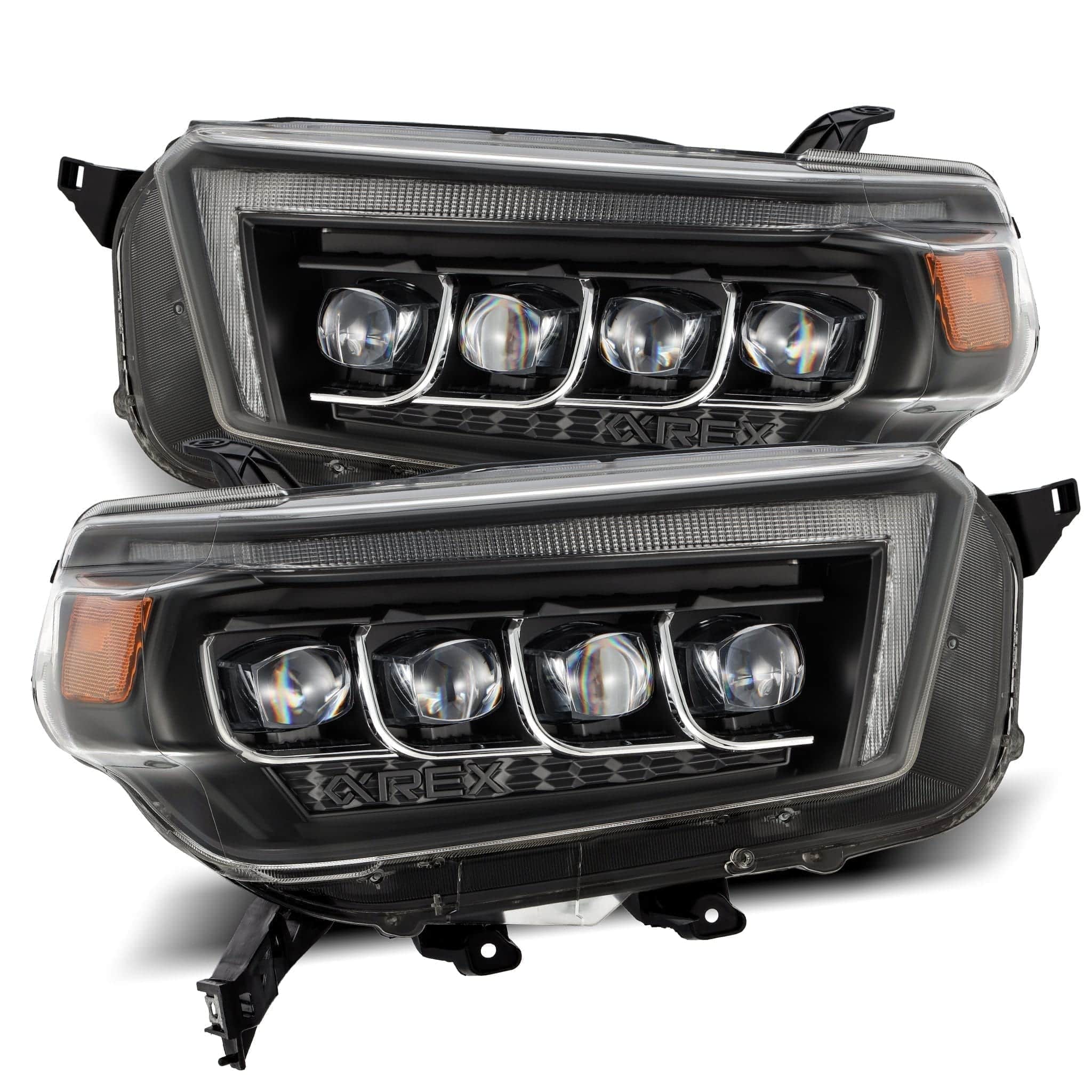 10-13 Toyota 4Runner NOVA-Series LED Projector Headlights Black