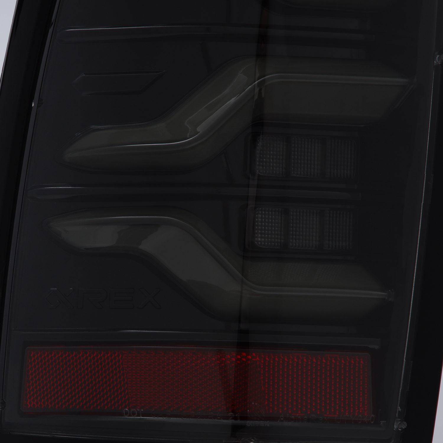 05-15 Toyota Tacoma LUXX-Series LED Tail Lights Alpha-Black