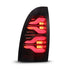 05-15 Toyota Tacoma LUXX-Series LED Tail Lights Black-Red