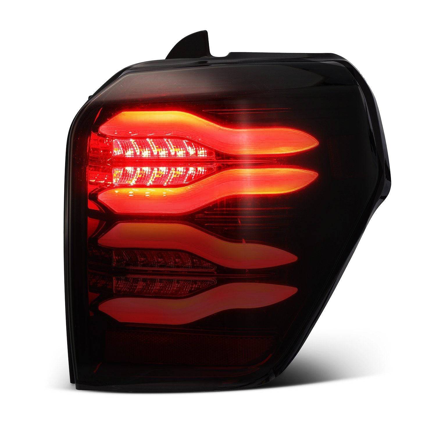 10-23 Toyota 4Runner PRO-Series LED Tail Lights Jet Black - Legends Auto Parts