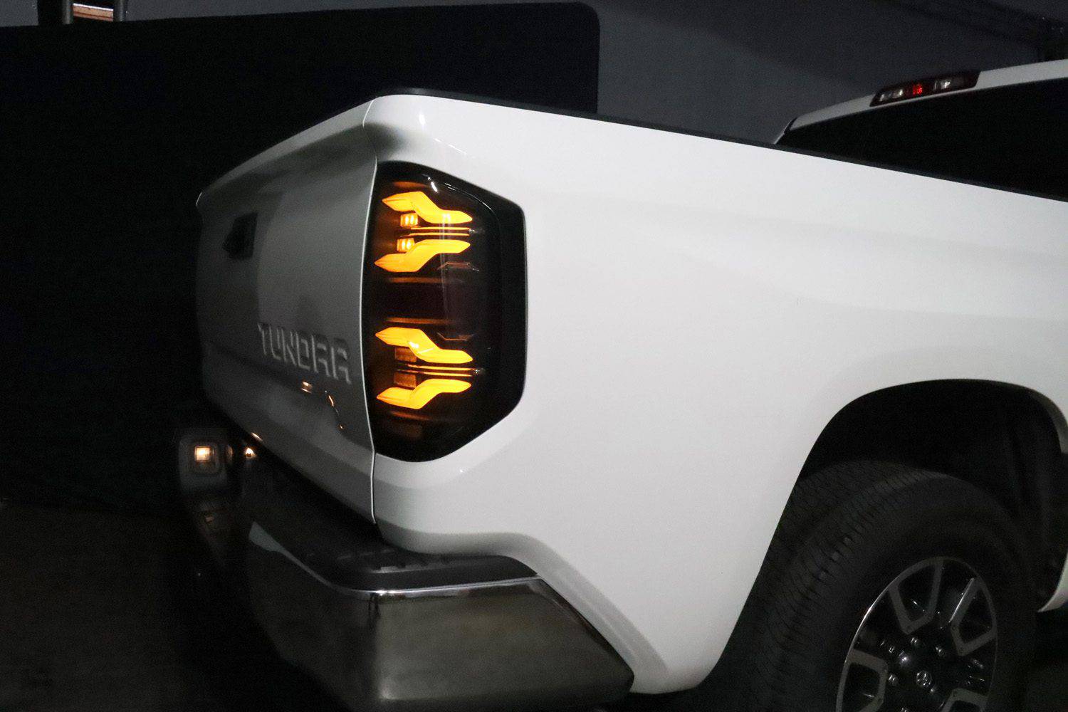 14-21 Toyota Tundra LUXX-Series LED Tail Lights Alpha-Black - Legends Auto Parts