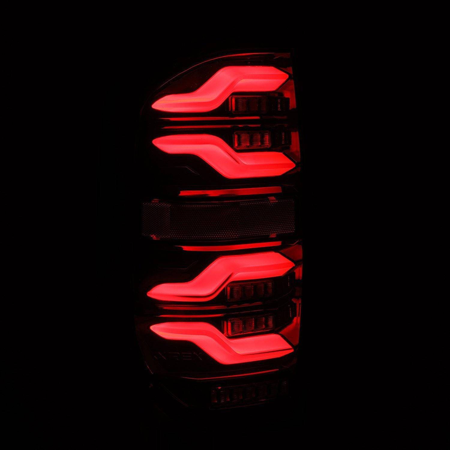 14-21 Toyota Tundra LUXX-Series LED Tail Lights Black