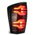 16-23 Toyota Tacoma LUXX-Series LED Tail Lights Black-Red