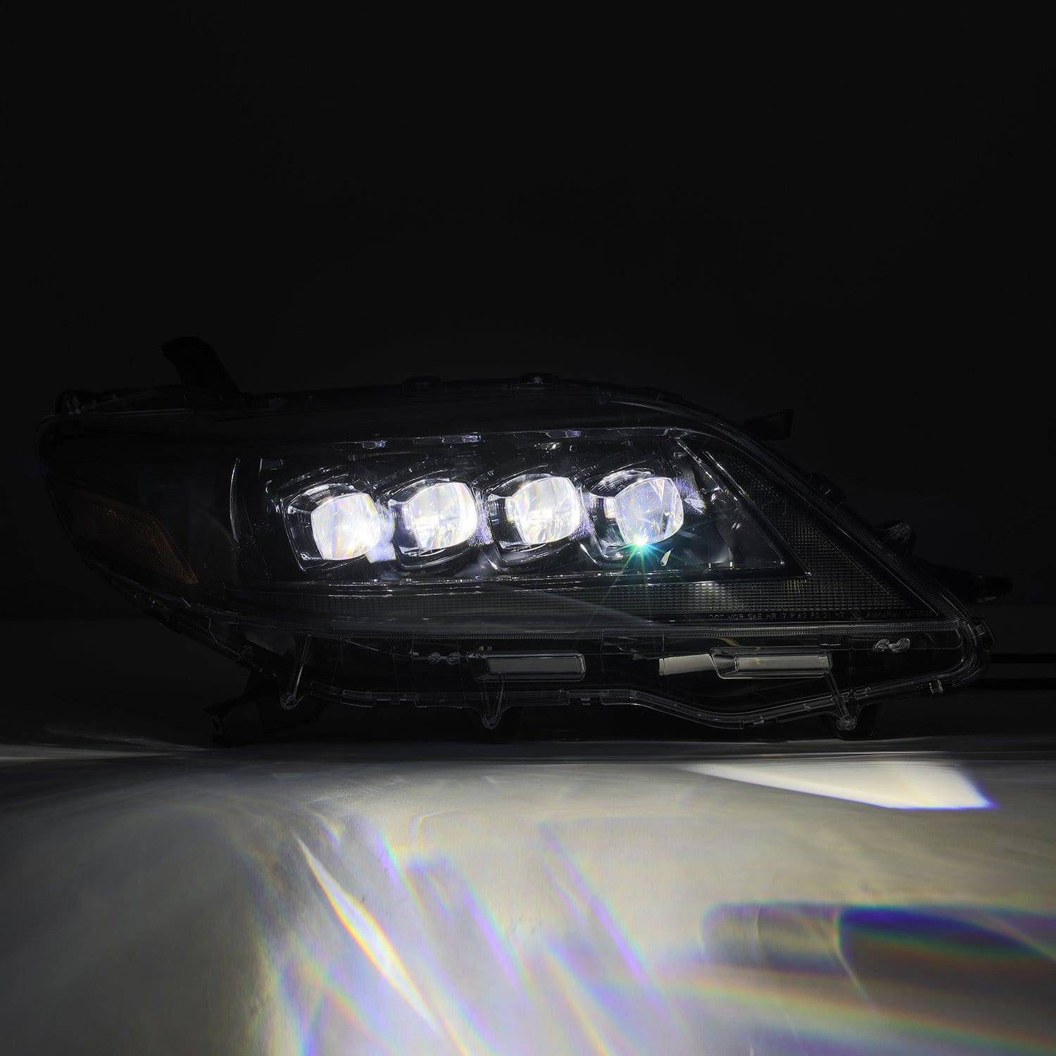 11-20 Toyota Sienna NOVA-Series LED Projector Headlights Alpha-Black