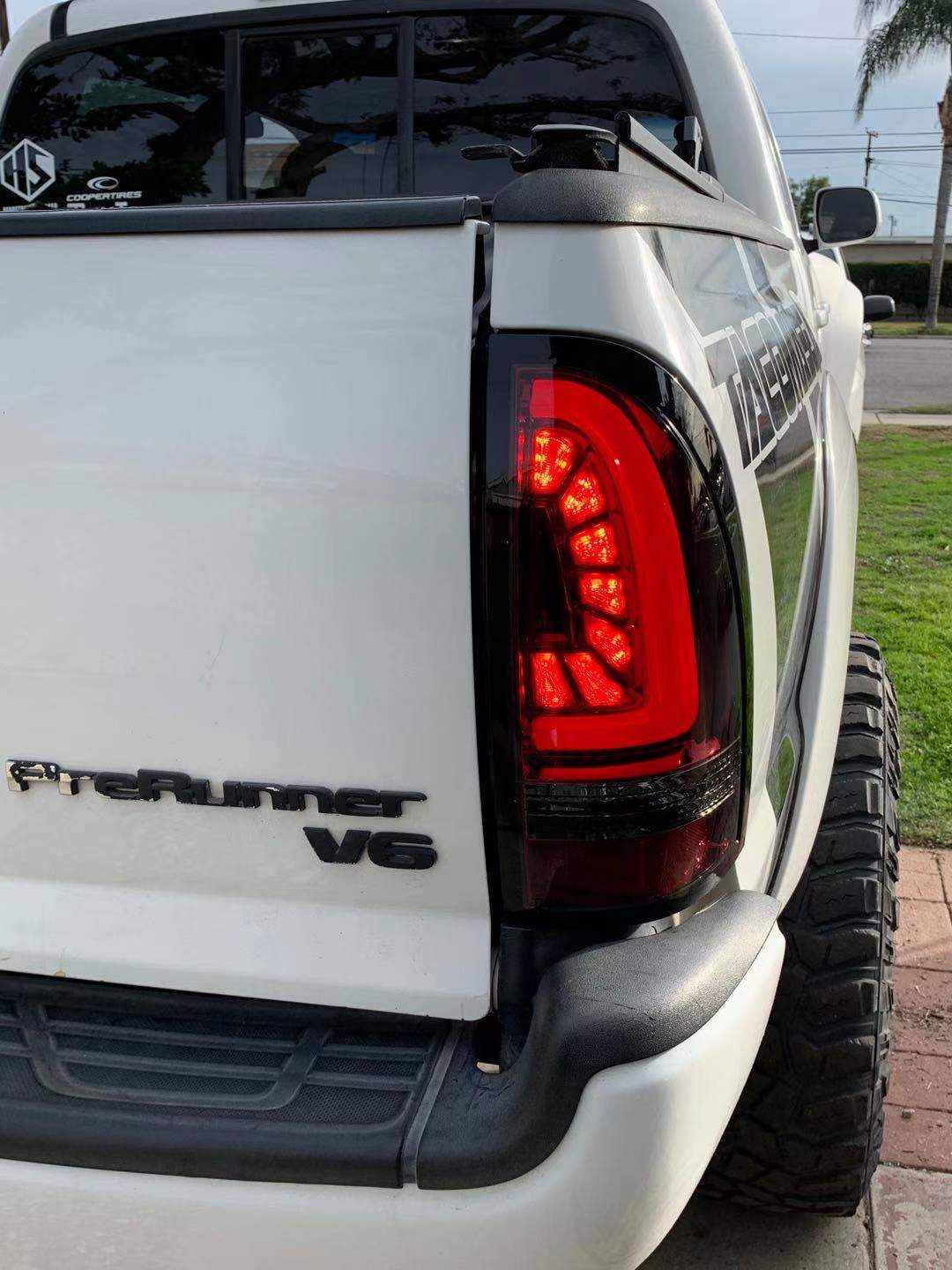 05-15 Toyota Tacoma PRO-Series LED Tail Lights Jet Black - Legends Auto Parts
