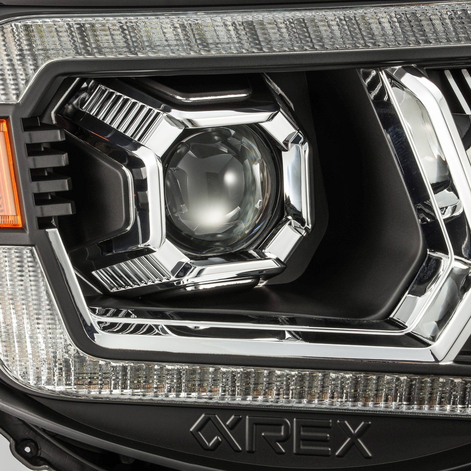 05-11 Toyota Tacoma LUXX-Series LED Projector Headlights Black - Legends Auto Parts