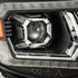 05-11 Toyota Tacoma LUXX-Series LED Projector Headlights Black - Legends Auto Parts