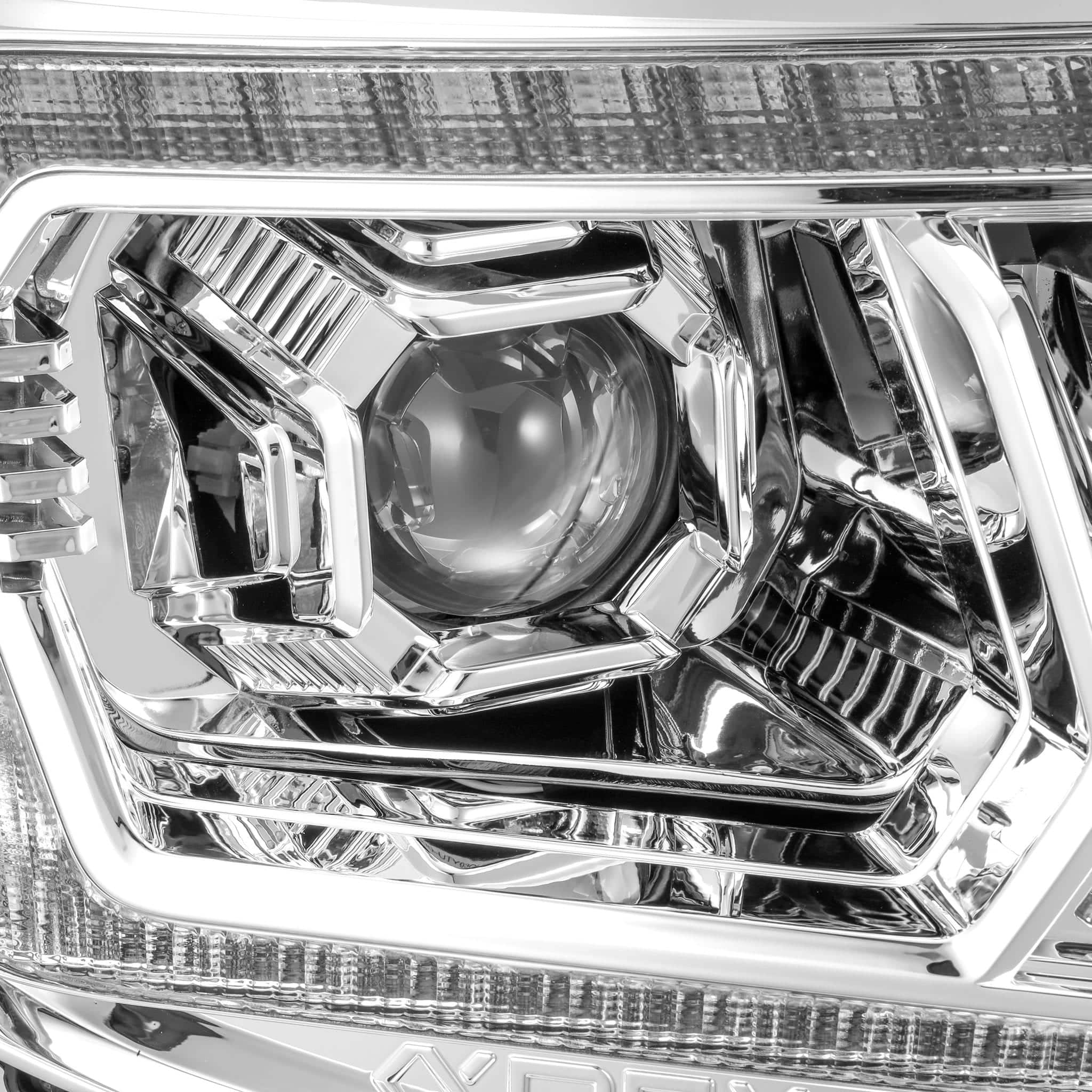 05-11 Toyota Tacoma LUXX-Series LED Projector Headlights Chrome - Legends Auto Parts