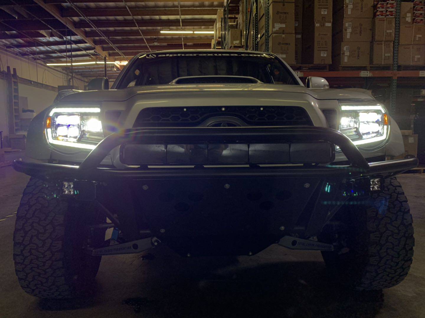 05-11 Toyota Tacoma NOVA-Series LED Projector Headlights Black - Legends Auto Parts