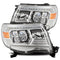 05-11 Toyota Tacoma NOVA-Series LED Projector Headlights Chrome - Legends Auto Parts