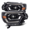 12-15 Toyota Tacoma LUXX-Series LED Projector Headlights Black - Legends Auto Parts