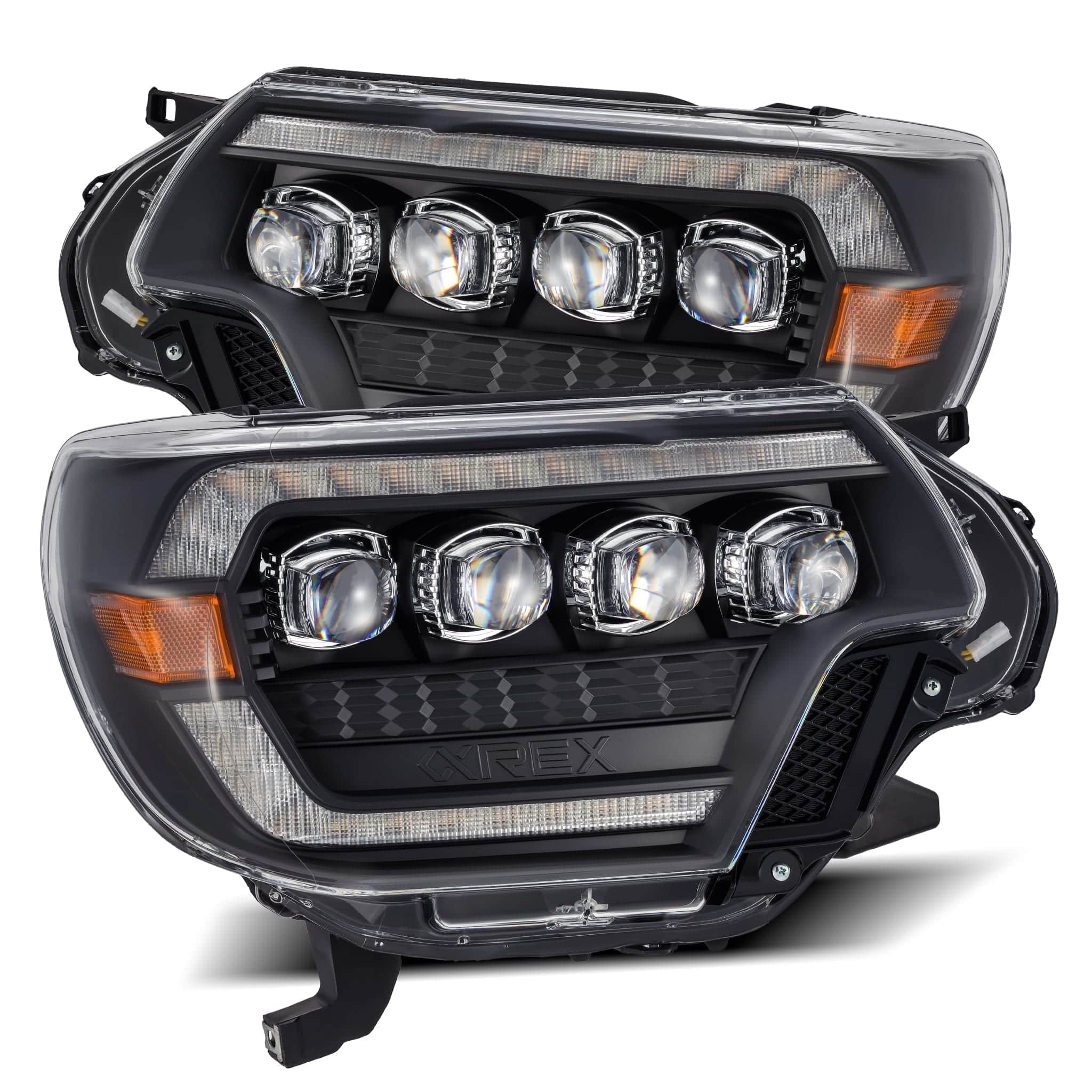 12-15 Toyota Tacoma NOVA-Series LED Projector Headlights Black