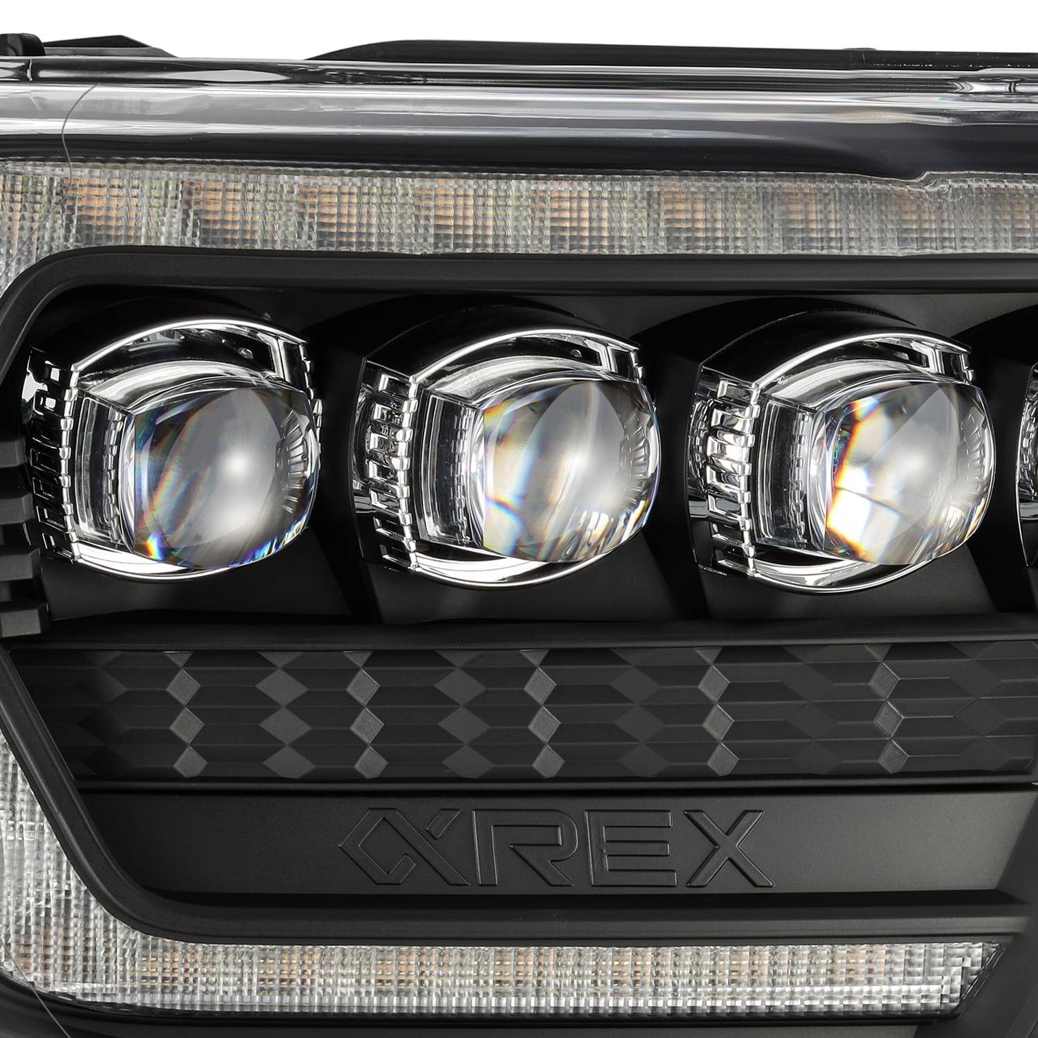 12-15 Toyota Tacoma NOVA-Series LED Projector Headlights Black