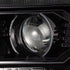 12-15 Toyota Tacoma PRO-Series Halogen Projector Headlights Alpha-Black - Legends Auto Parts