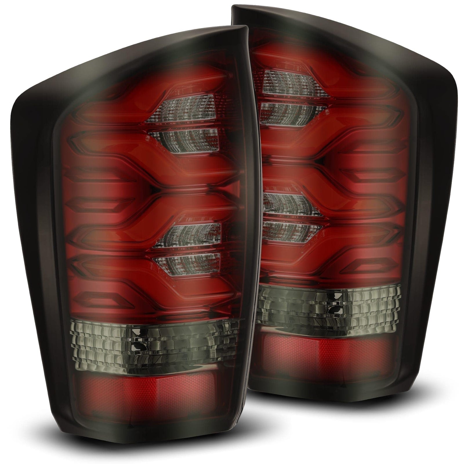 16-23 Toyota Tacoma PRO-Series LED Tail Lights Red Smoke - Legends Auto Parts