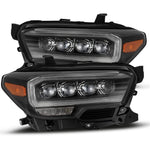 16-23 Toyota Tacoma NOVA-Series LED Projector Headlights Black - Legends Auto Parts