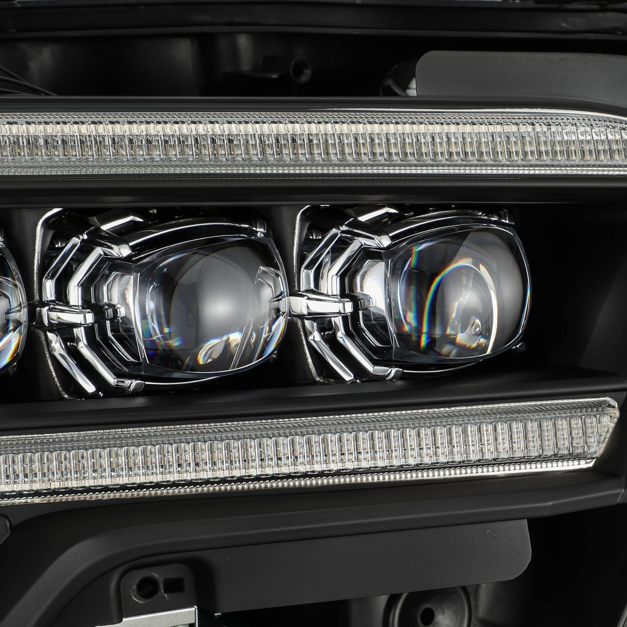 16-23 Toyota Tacoma NOVA-Series LED Projector Headlights Black - Legends Auto Parts