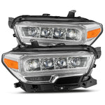 16-23 Toyota Tacoma NOVA-Series LED Projector Headlights Chrome - Legends Auto Parts