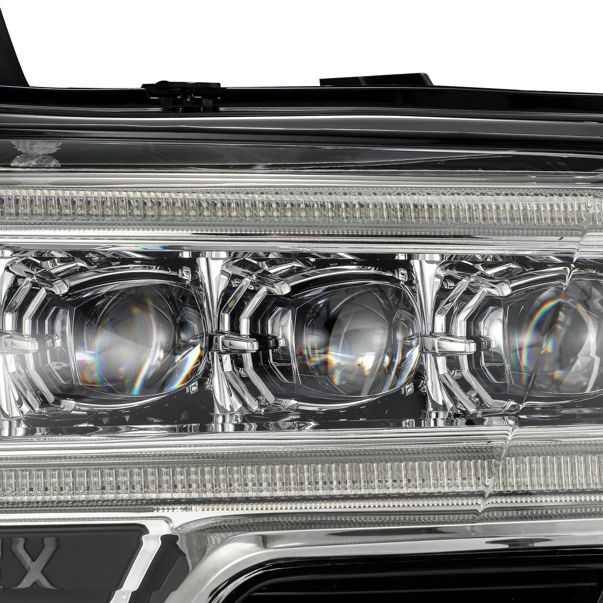 16-23 Toyota Tacoma NOVA-Series LED Projector Headlights Chrome - Legends Auto Parts