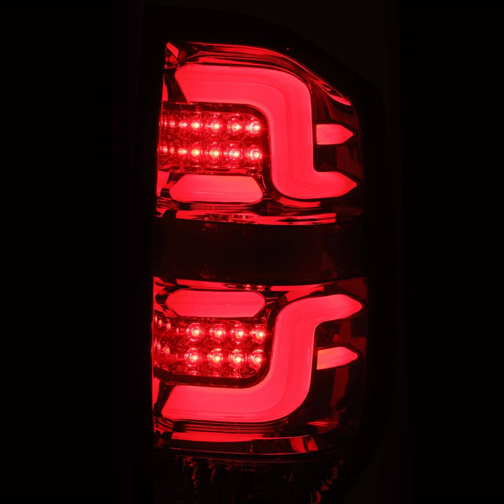 14-21 Toyota Tundra PRO-Series LED Tail Lights Jet Black - Legends Auto Parts