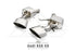 Audi rs6 avant rs7 sportback c8 2019 valvetronic catback exhaust