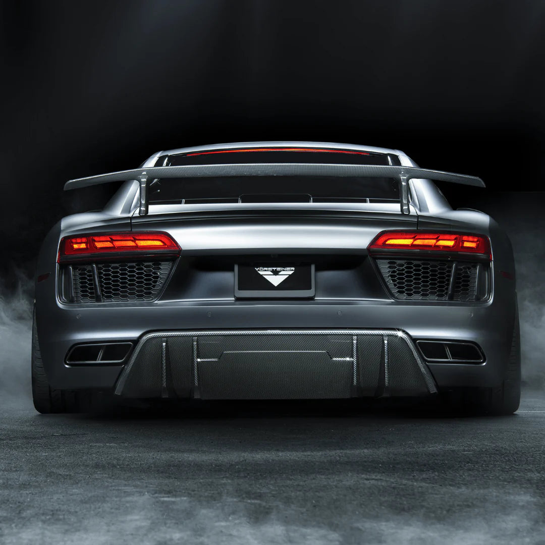 Vorsteiner - Audi R8 Carbon Fiber Wing (V10+ Only) V-Style - Legends Auto Parts