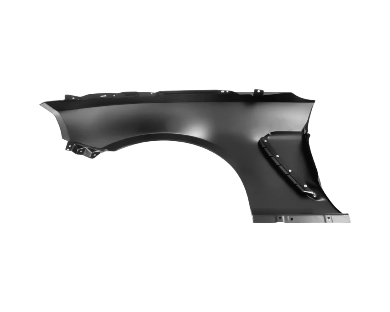 2010-2014 Ford Mustang S197 GT500,GT,V6 GT350 Style Aluminum Black Fenders Pair - Legends Auto Parts