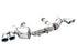 AWE Touring Edition Exhaust w/ Quad Chrome Silver Tips for C8 Chevrolet Corvette Stingray - Legends Auto Parts