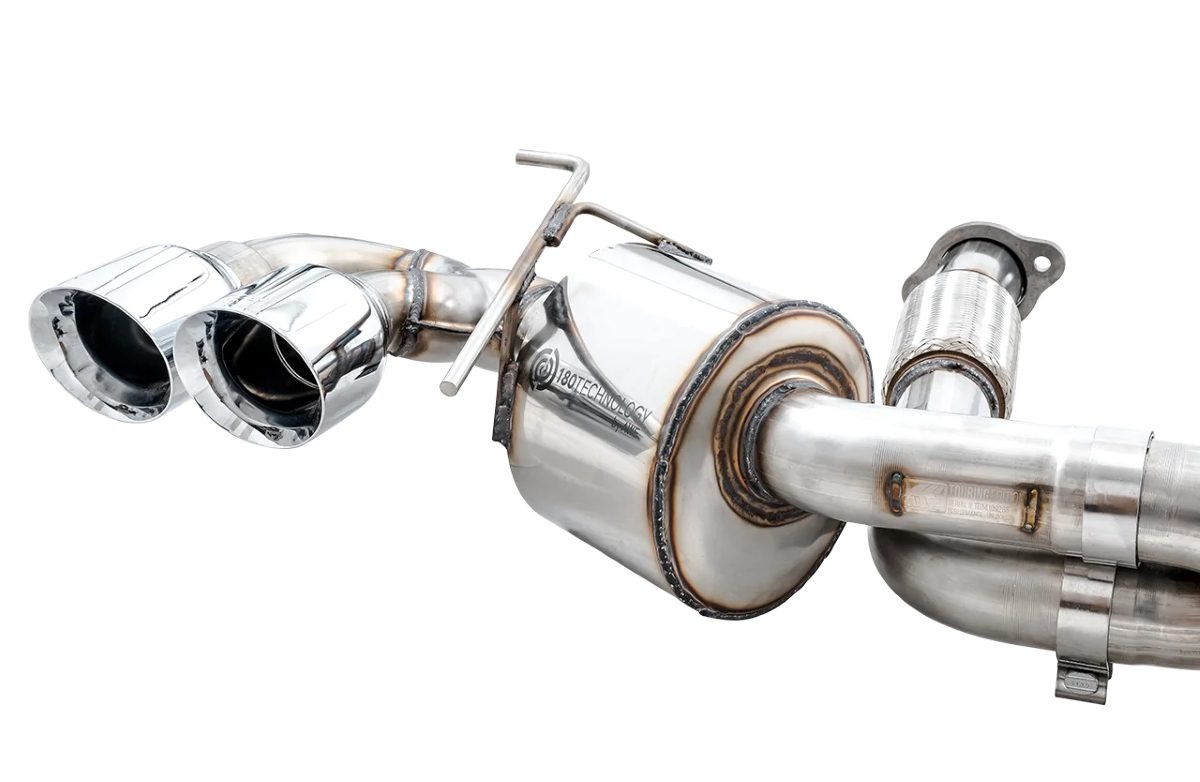 AWE Touring Edition Exhaust w/ Quad Chrome Silver Tips for C8 Chevrolet Corvette Stingray - Legends Auto Parts
