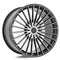 EX50 Black And Polished Face - Axe Wheels