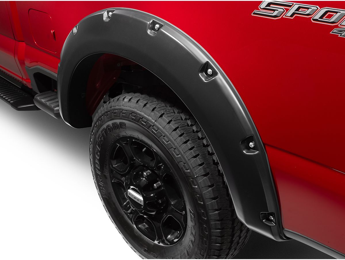 2023 - 2025 Ford F-250/ F-350 Bushwacker Pocket Style Fender Flares 4 Pc - Legends Auto Parts