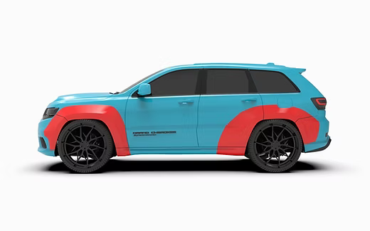 Waido - Jeep Grand Cherokee SRT Trackhawk Widebody Kit Lite - Legends Auto Parts