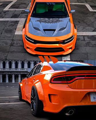 Waido - Dodge Charger SRT Widebody OEM Style - Legends Auto Parts