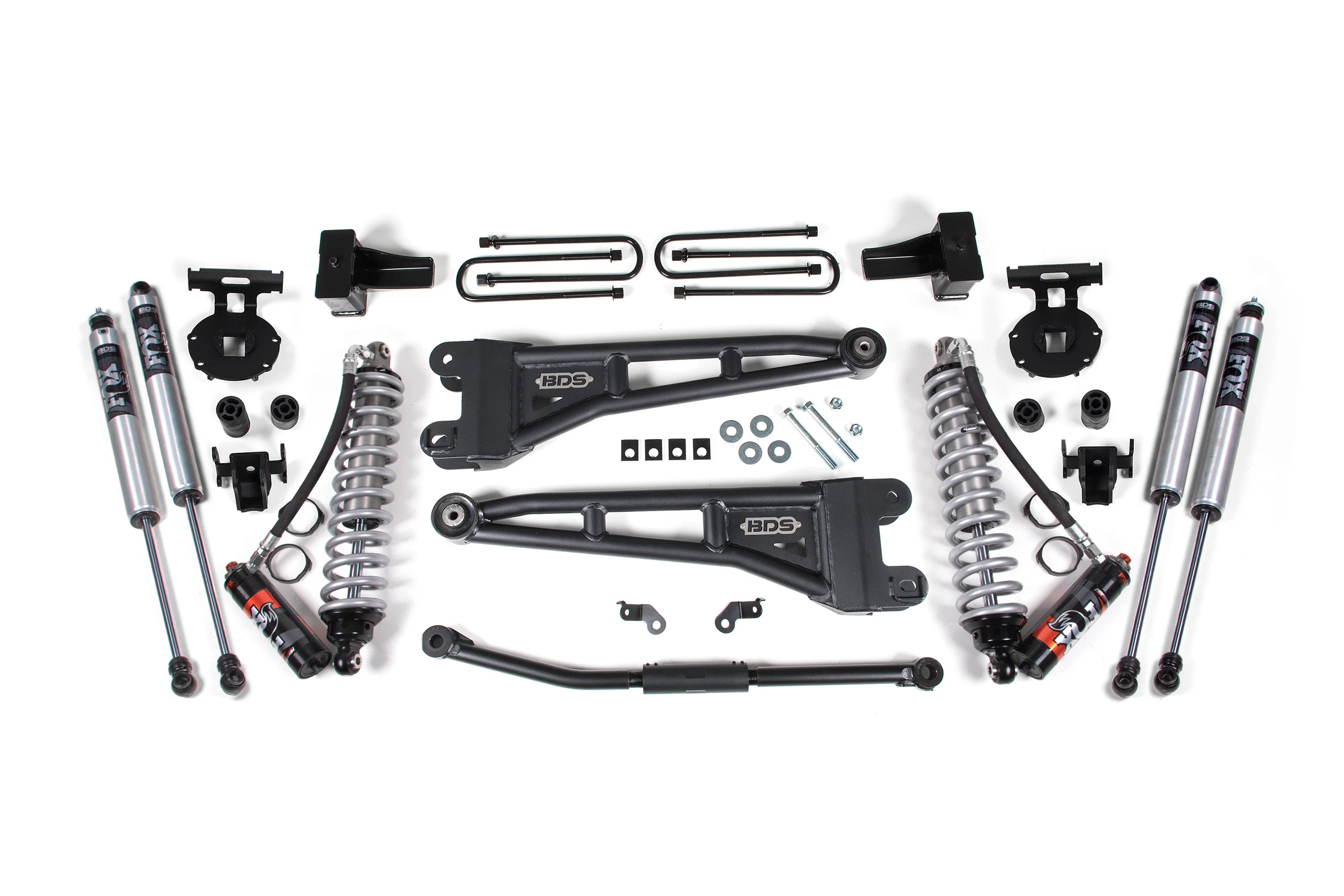BDS - 2.5 Inch Lift Kit w/ Radius Arm | FOX 2.5 Performance Elite Coil-Over Conversion | Ford F250/F350 Super Duty (11-16) 4WD | Diesel - Legends Auto Parts
