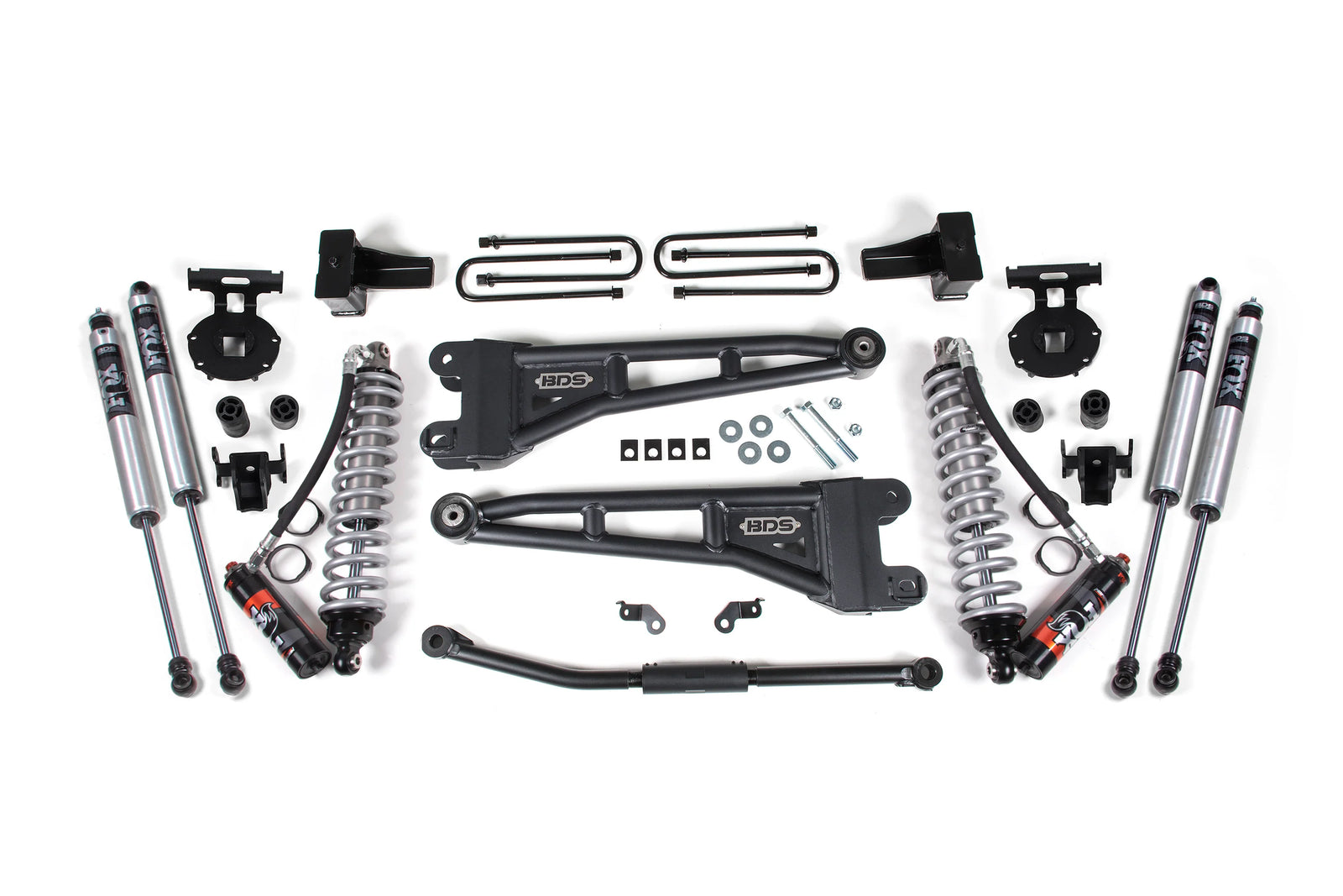 BDS - 2.5 Inch Lift Kit w/ Radius Arm | FOX 2.5 Performance Elite Coil-Over Conversion | Ford F250/F350 Super Duty (11-16) 4WD | Diesel - Legends Auto Parts