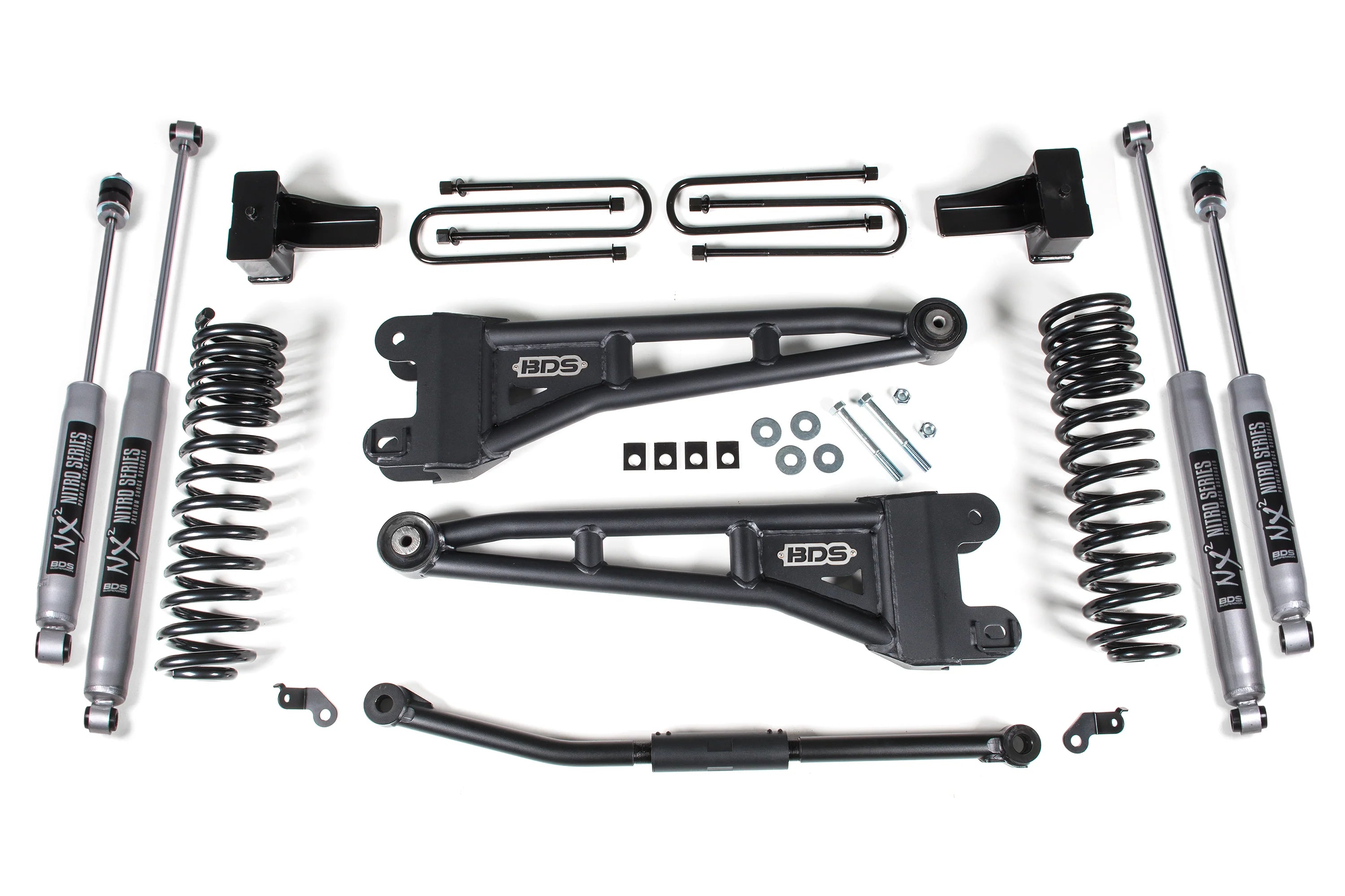 BDS - 2.5 Inch Lift Kit w/ Radius Arm | Ford F250/F350 Super Duty (11-16) 4WD | Diesel - Legends Auto Parts
