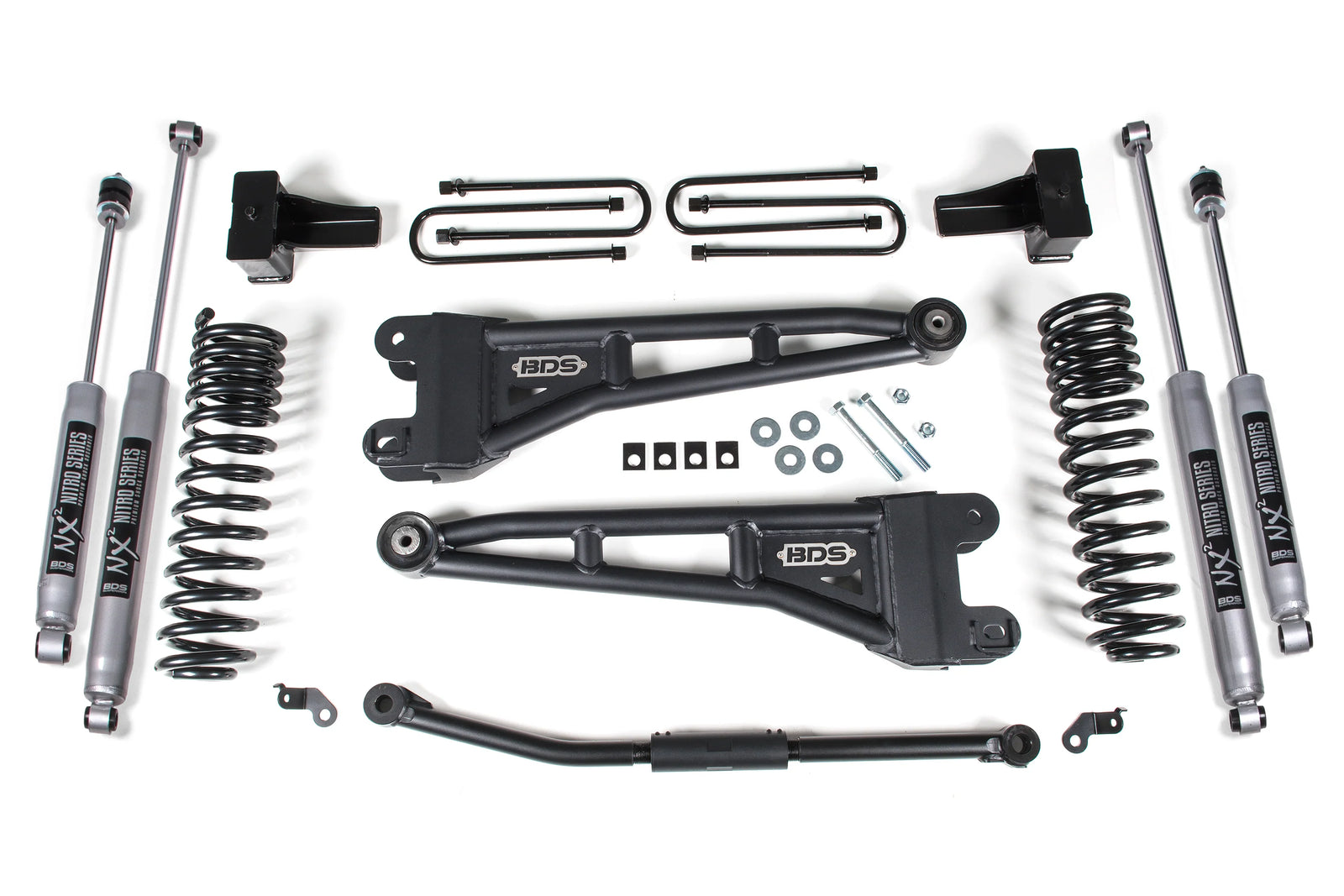 BDS - 2.5 Inch Lift Kit w/ Radius Arm | Ford F250/F350 Super Duty (11-16) 4WD | Diesel - Legends Auto Parts